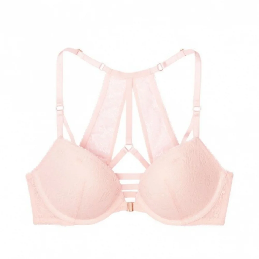 Victoria's Secret Very Sexy Push-up Lace Eyelet Cage Bra